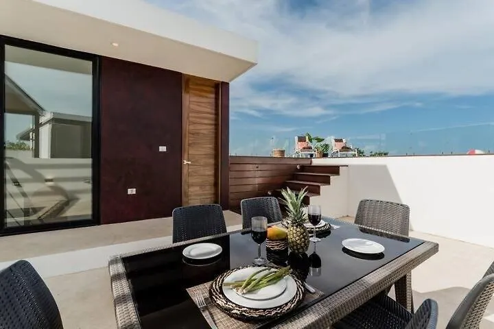 Apartmán Central Park Penthouse Tulum Mexiko