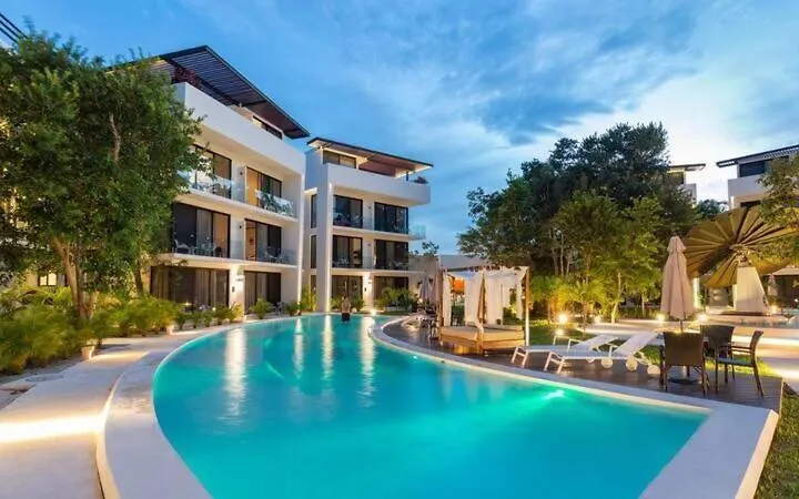 Apartmán Central Park Penthouse Tulum Mexiko